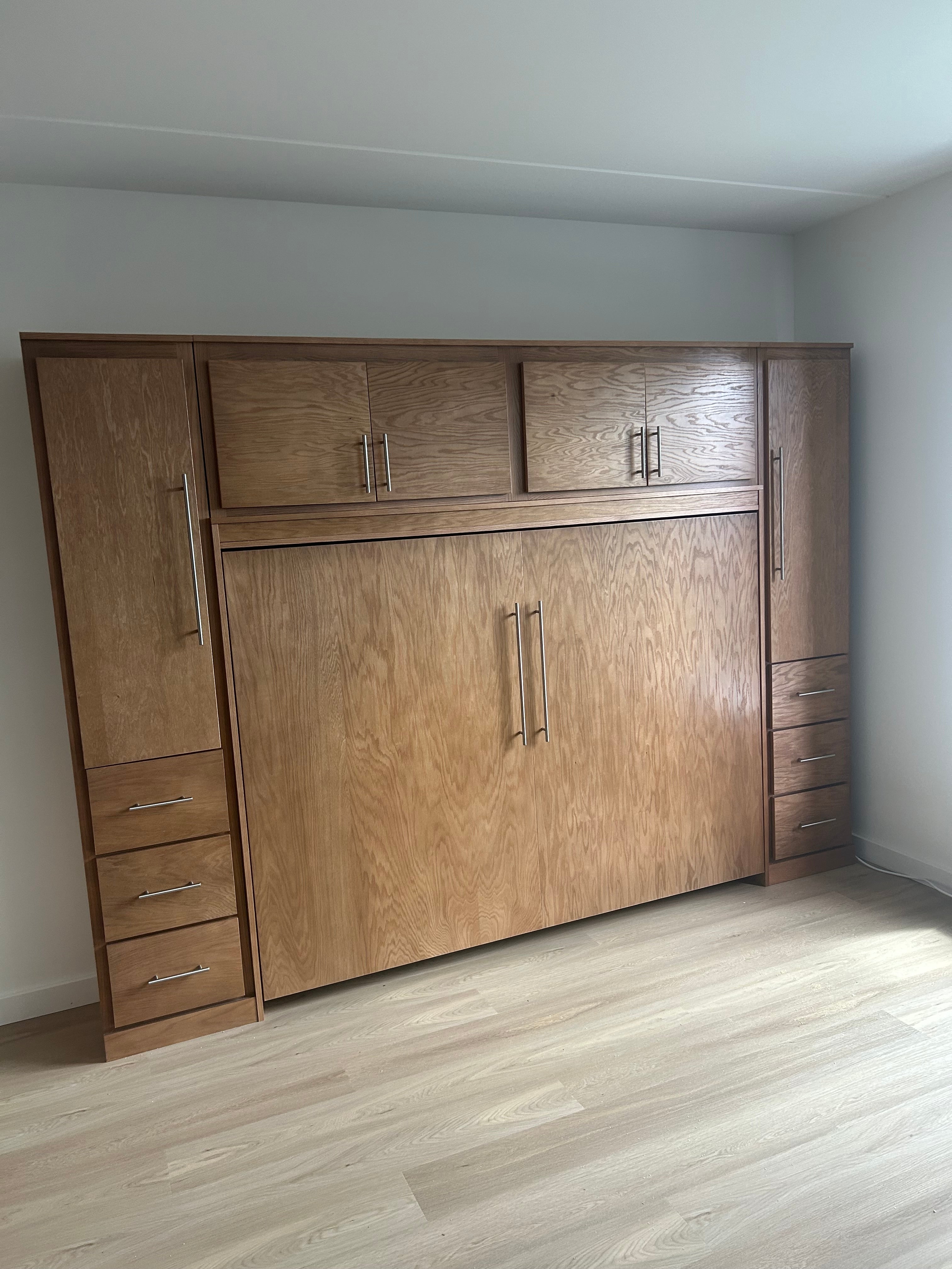 Todays Murphy bed Install