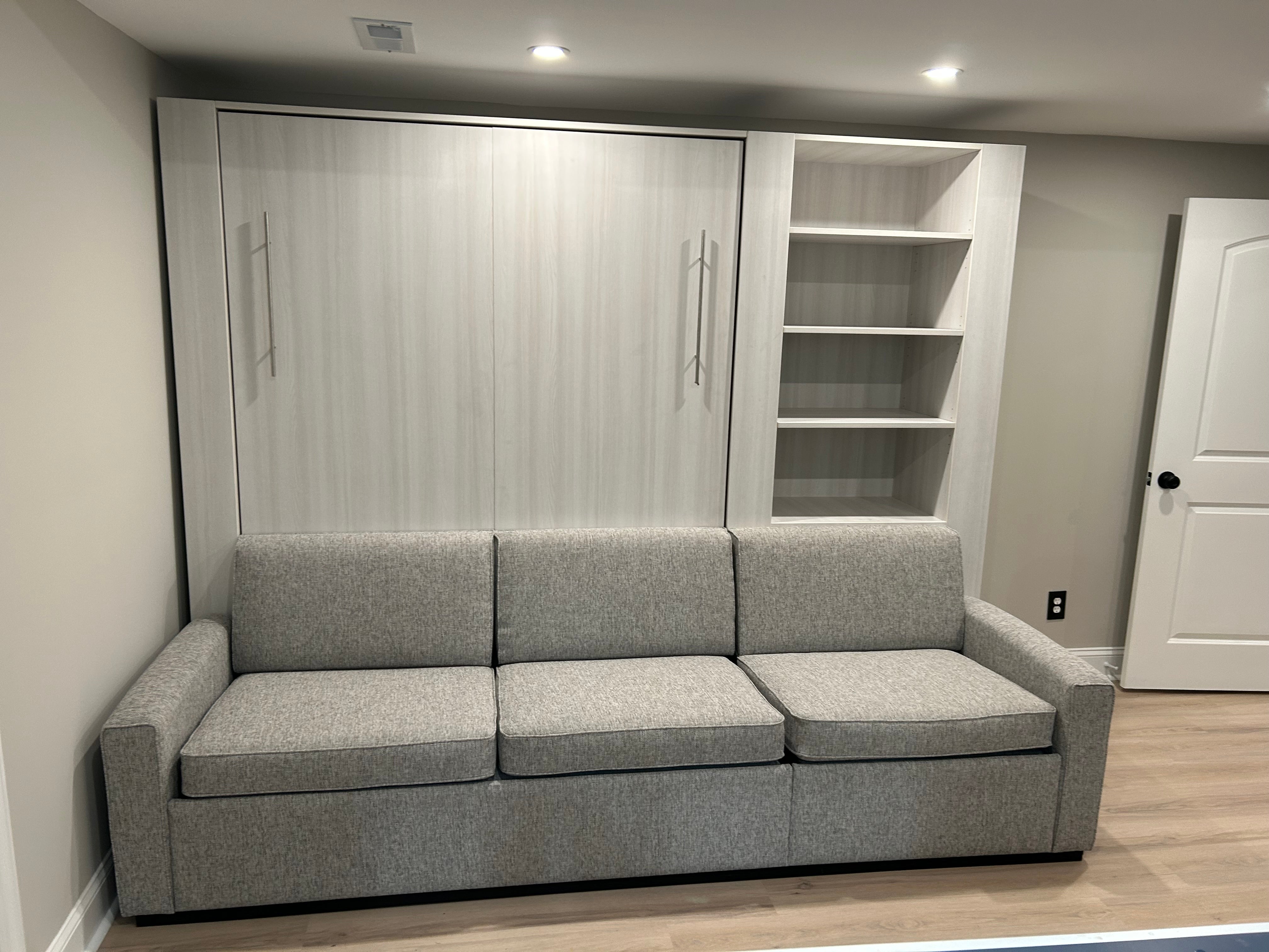 Todays Murphy bed install