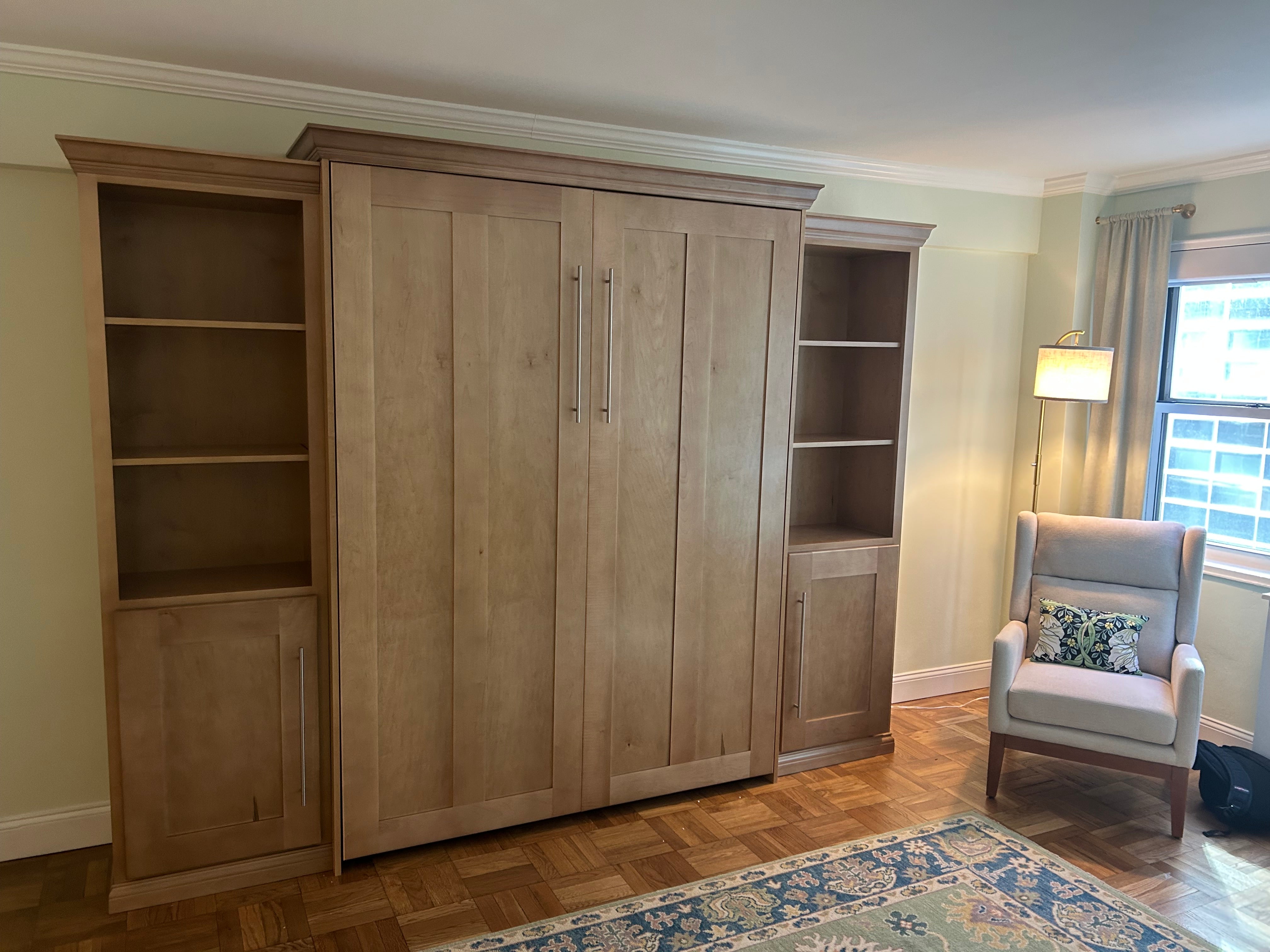 Today's Murphy Bed install
