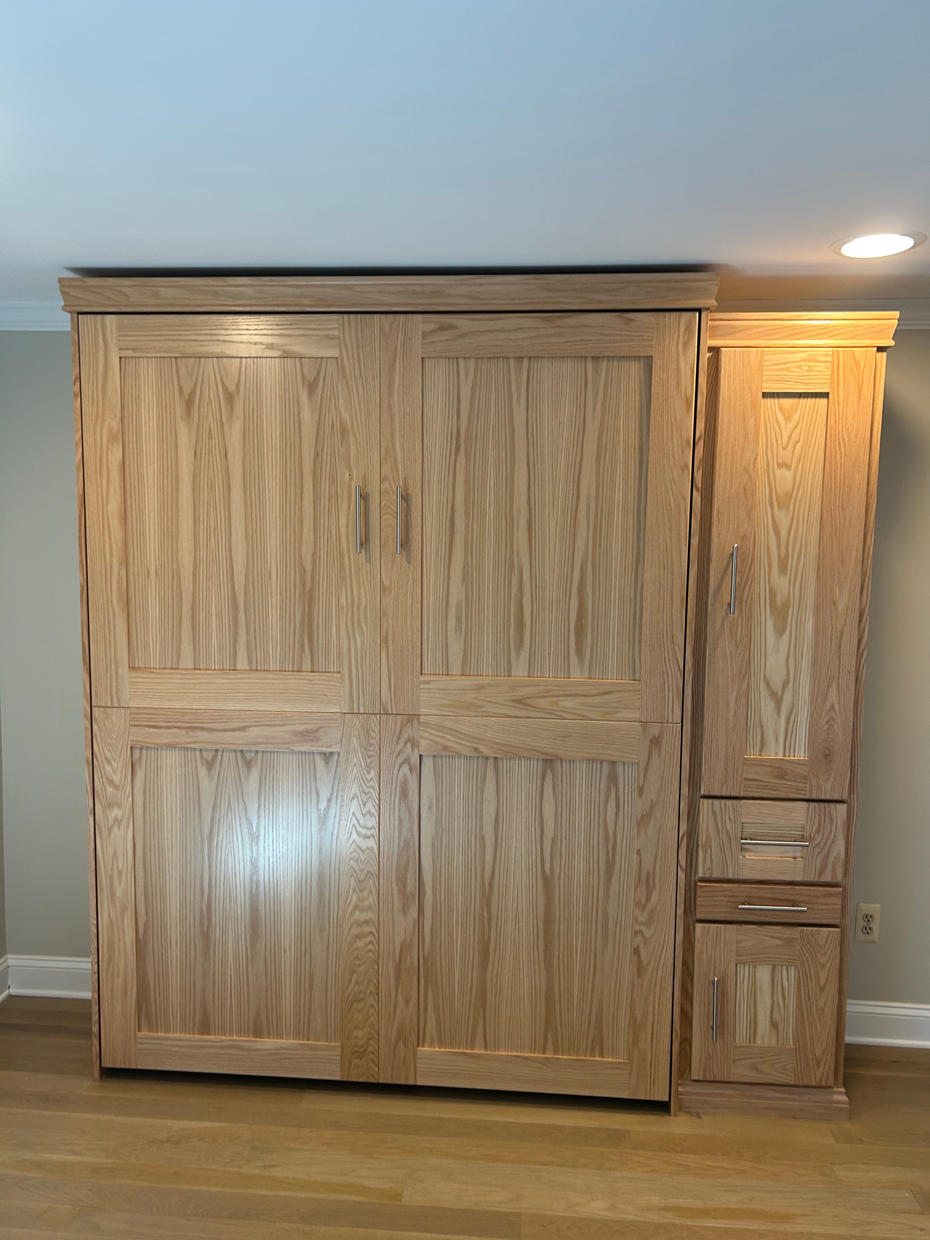 Today's Murphy Bed install