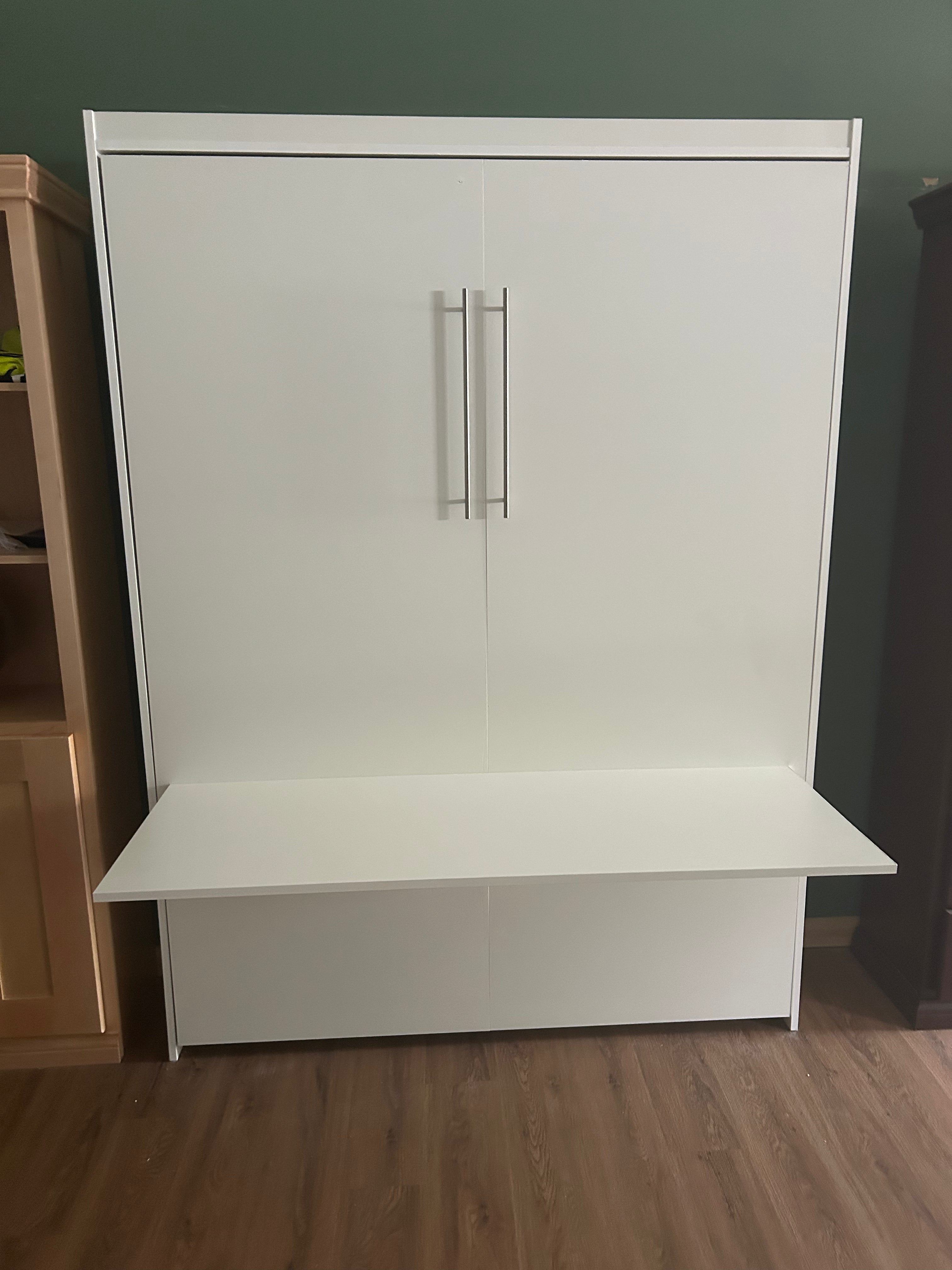 Queen Size - Scratch n Dent - Desk face - Hide N Go Sleep Murphy Beds
