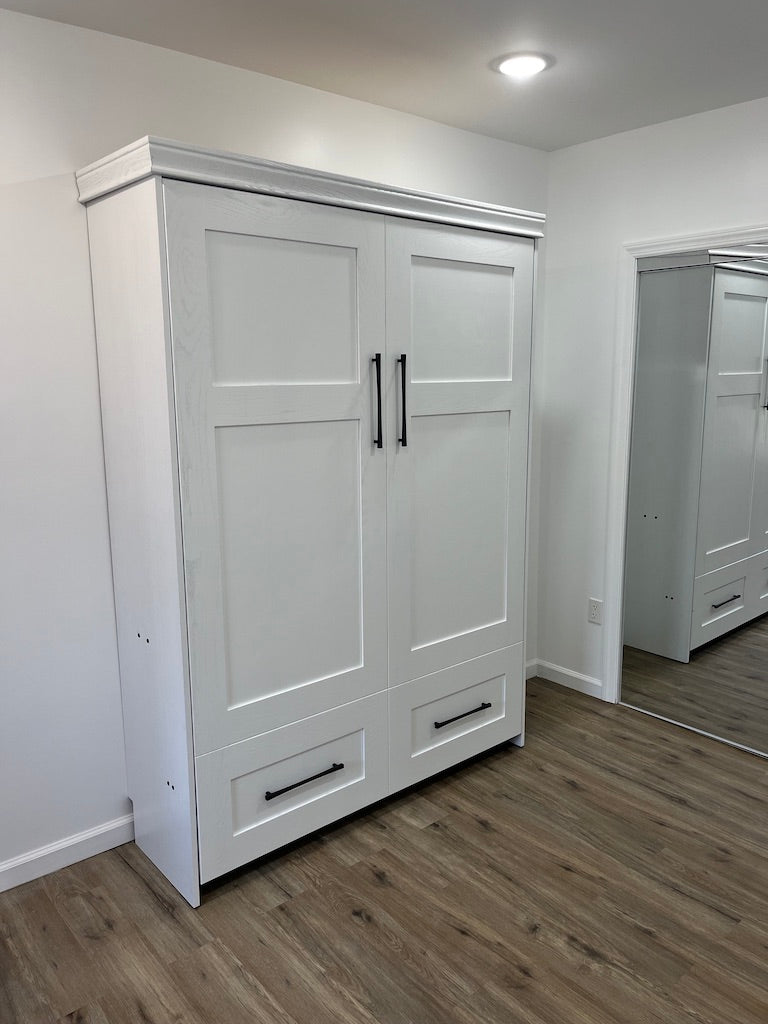 Full SIze (Scratch and dent) - Hide N Go Sleep Murphy Beds