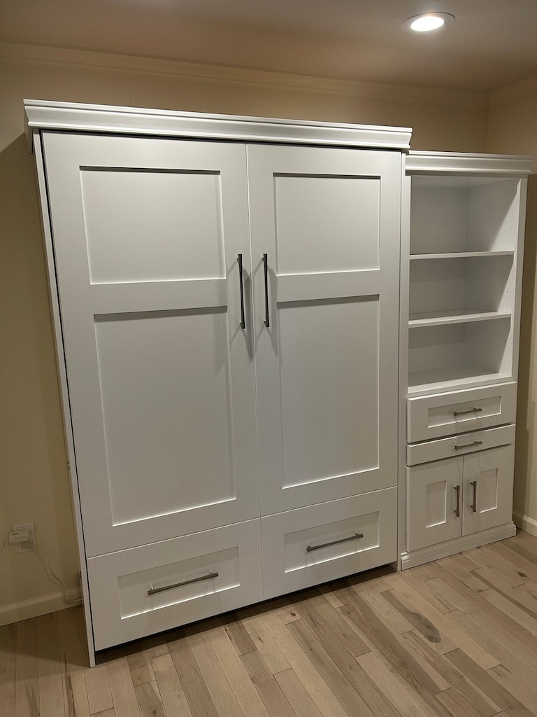 Full SIze (Scratch and dent) - Hide N Go Sleep Murphy Beds